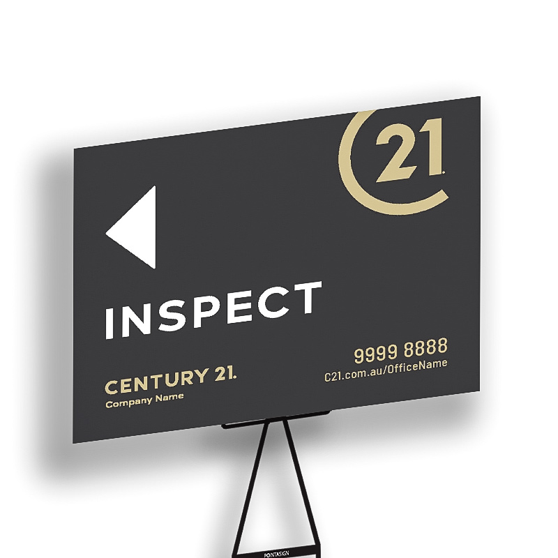 deal for a home open sign.